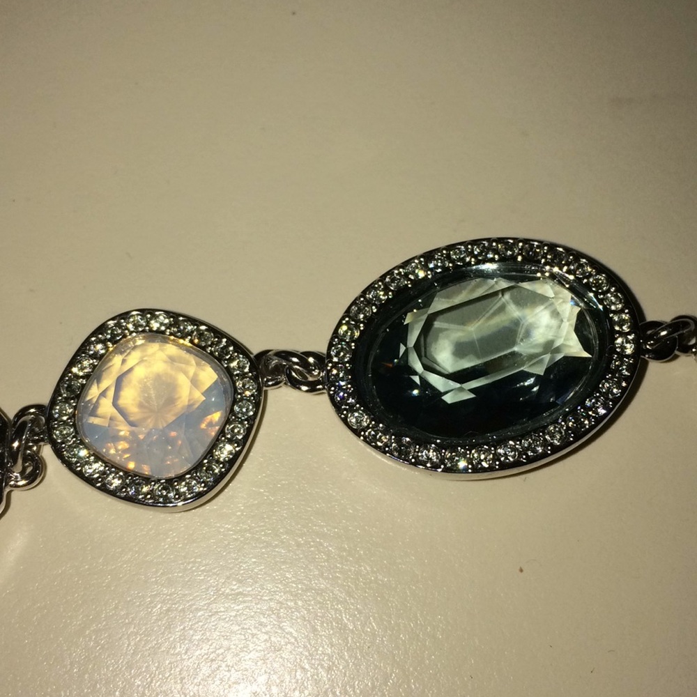 Swarovski meteorite rhodium plated bracelet new in box multicolored - Picture 8 of 8